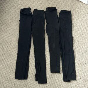 Athleta girl medium 8-10 leggings *4 pairs*